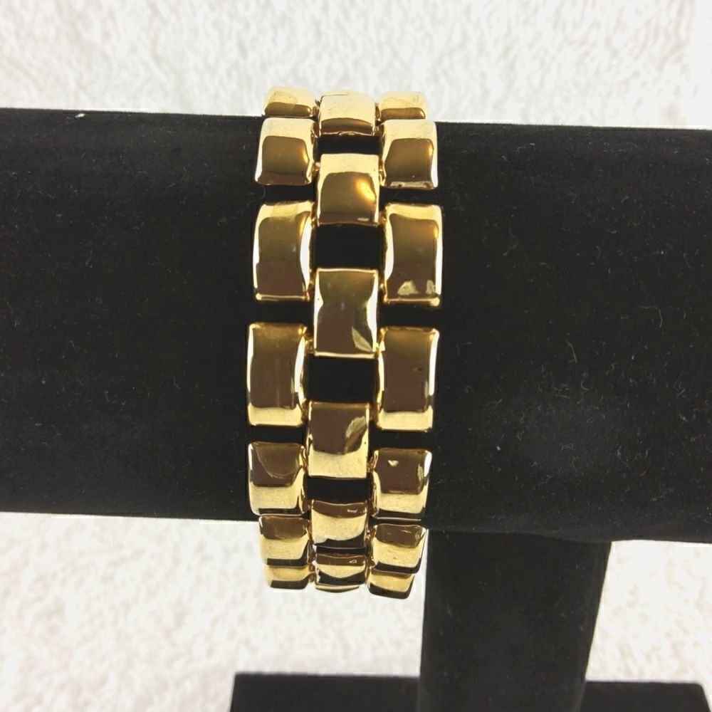 (3/$20) gold tone bracelet with links